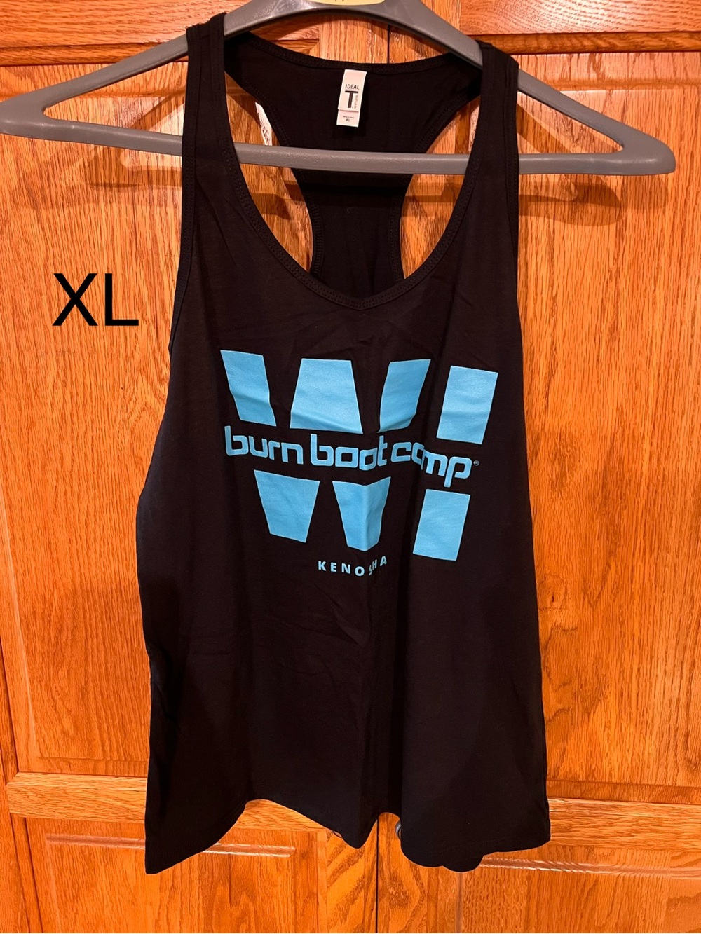 Burn Boot Camp Women's Black Tank Kenosha Wisconsin